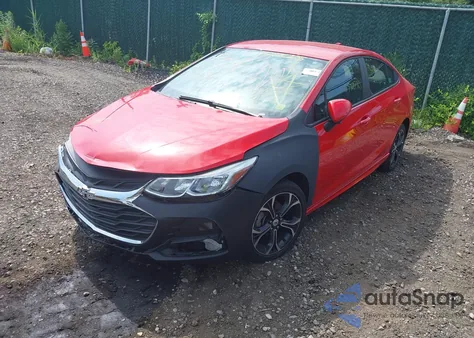 2019 Chevrolet Cruze Lt z USA, uszkodzony, nr VIN 1G1BE5SM2K7100692